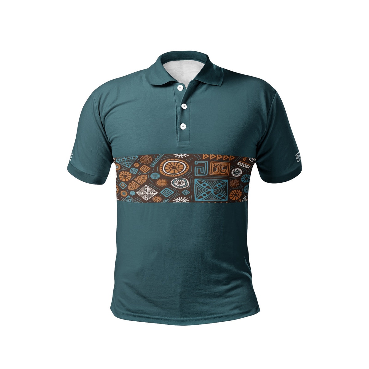 Men's All-Over-Print Polo Shirts