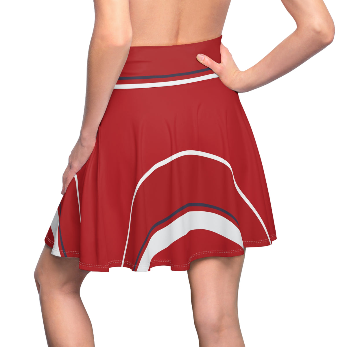 Women’s Red Skater Skirt