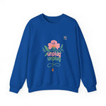 Women's "Unplug Unplug" Floral Sweatshirt