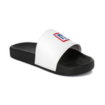 Men's Classic Black and White Slide Sandals