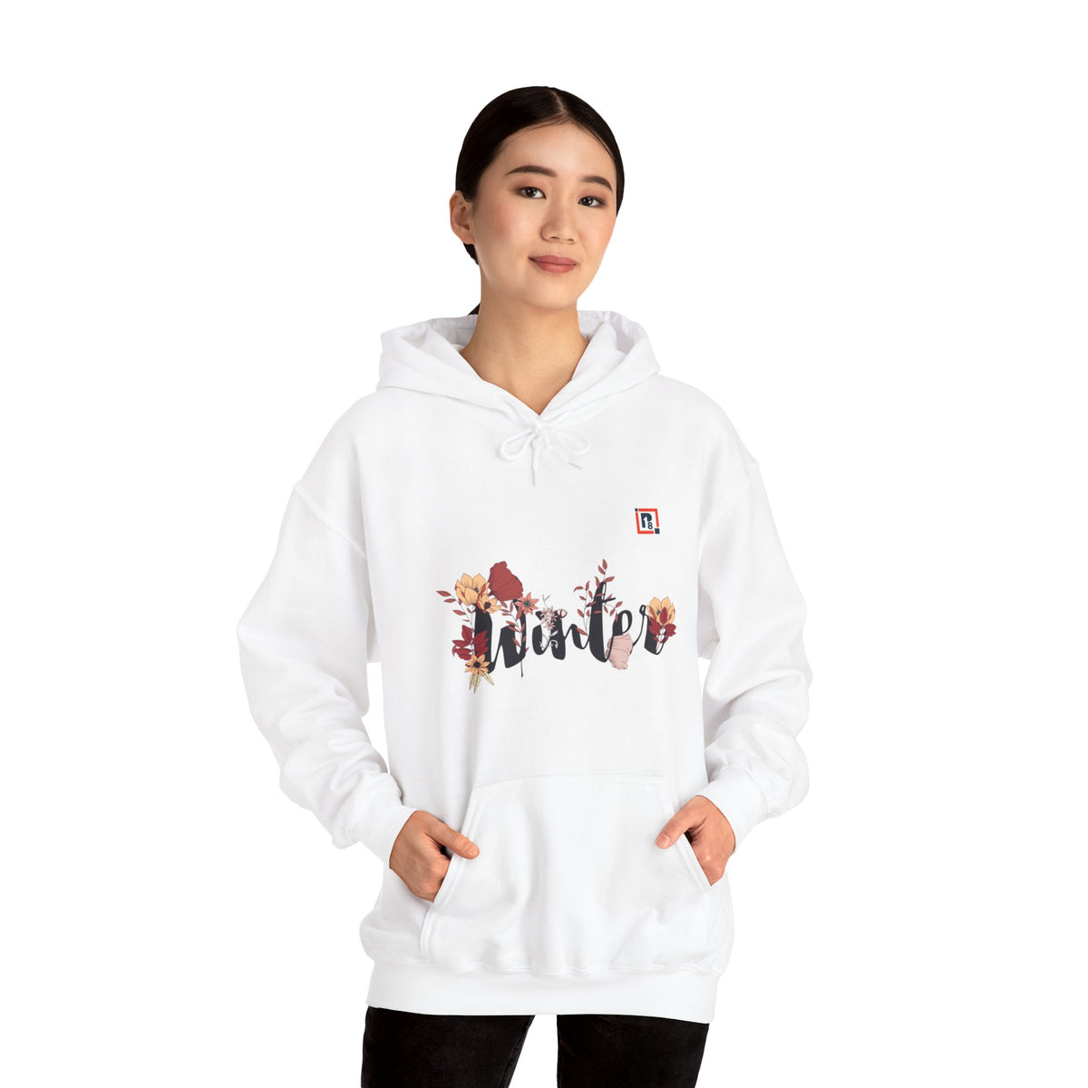 Women’s "Winter" Floral Hoodie