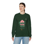 Women's "Unplug Unplug" Floral Sweatshirt