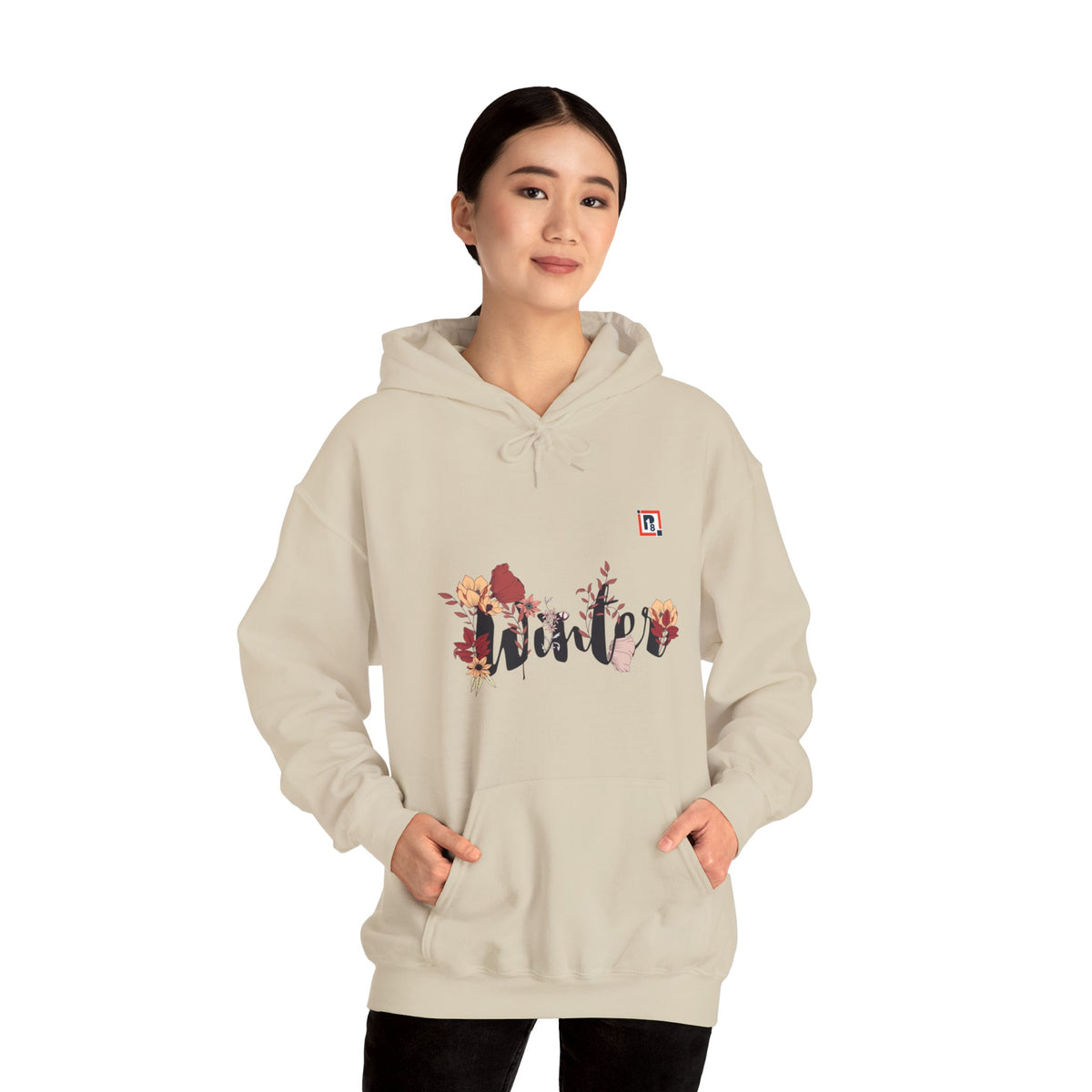 Women’s "Winter" Floral Hoodie