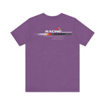 Racing Speed 53 Printed Short Sleeve Cotton T-Shirt