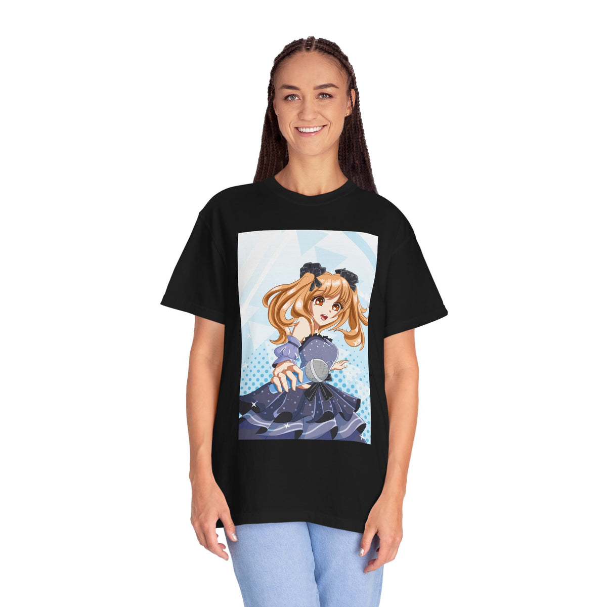 Women’s Anime Girl Graphic T-Shirt – Trendy, Aesthetic & Comfortable