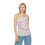 Women's Tie-Dye Racerback Tank Top – Trendy & Lightweight