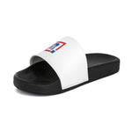 Men's Classic Black and White Slide Sandals