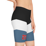 Women's Colorblock Sports Biker Shorts