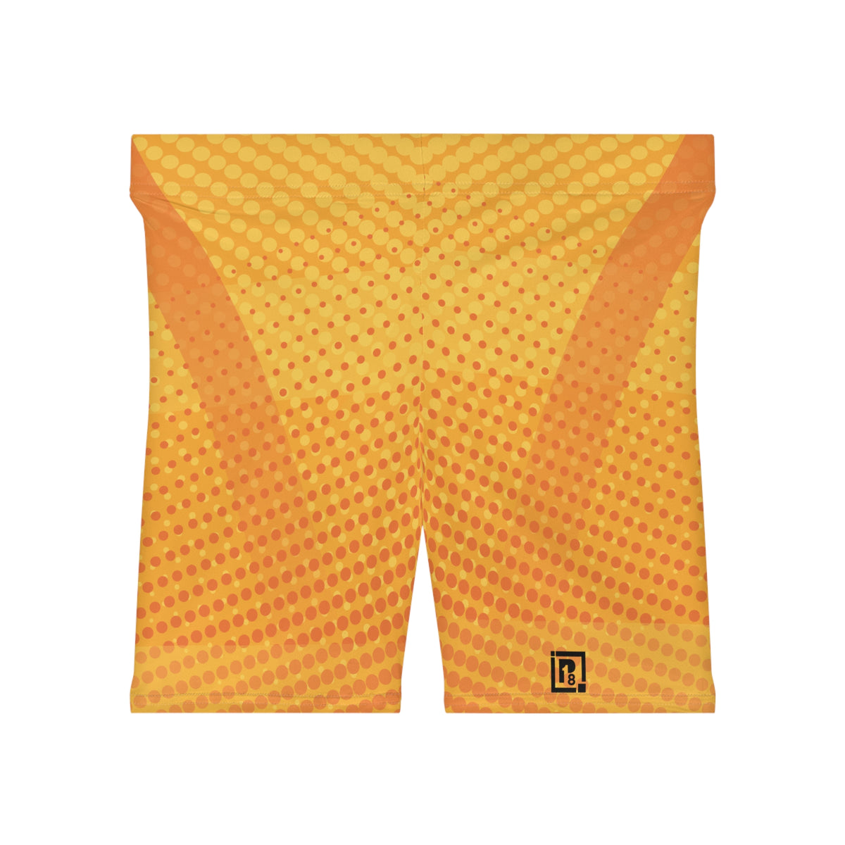 Women's Gradient Dot Print Compression Shorts