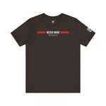 Never Mind Brooklyn Graphic Printed Multicolor Round Neck Cotton T-Shirt