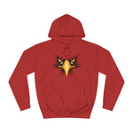 Men's Full Sleeve Bold Eagle Print Hoodie