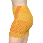 Women's Gradient Dot Print Compression Shorts