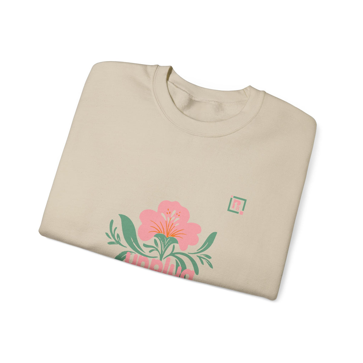 Women's "Unplug Unplug" Floral Sweatshirt