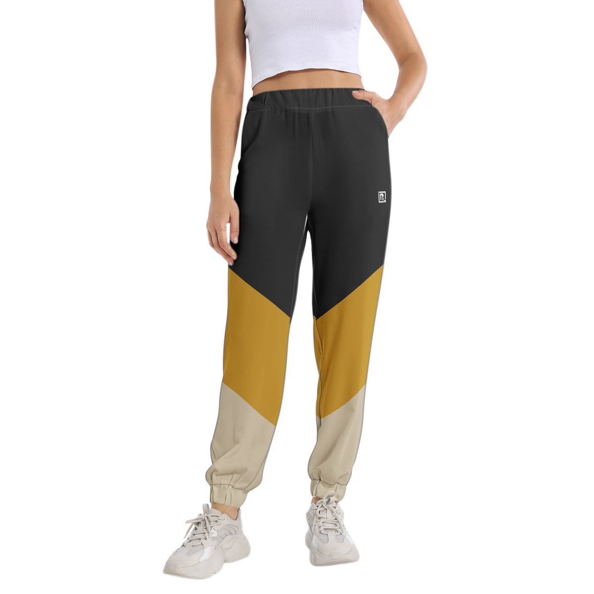 Women's Chevron Jogger Sweatpants