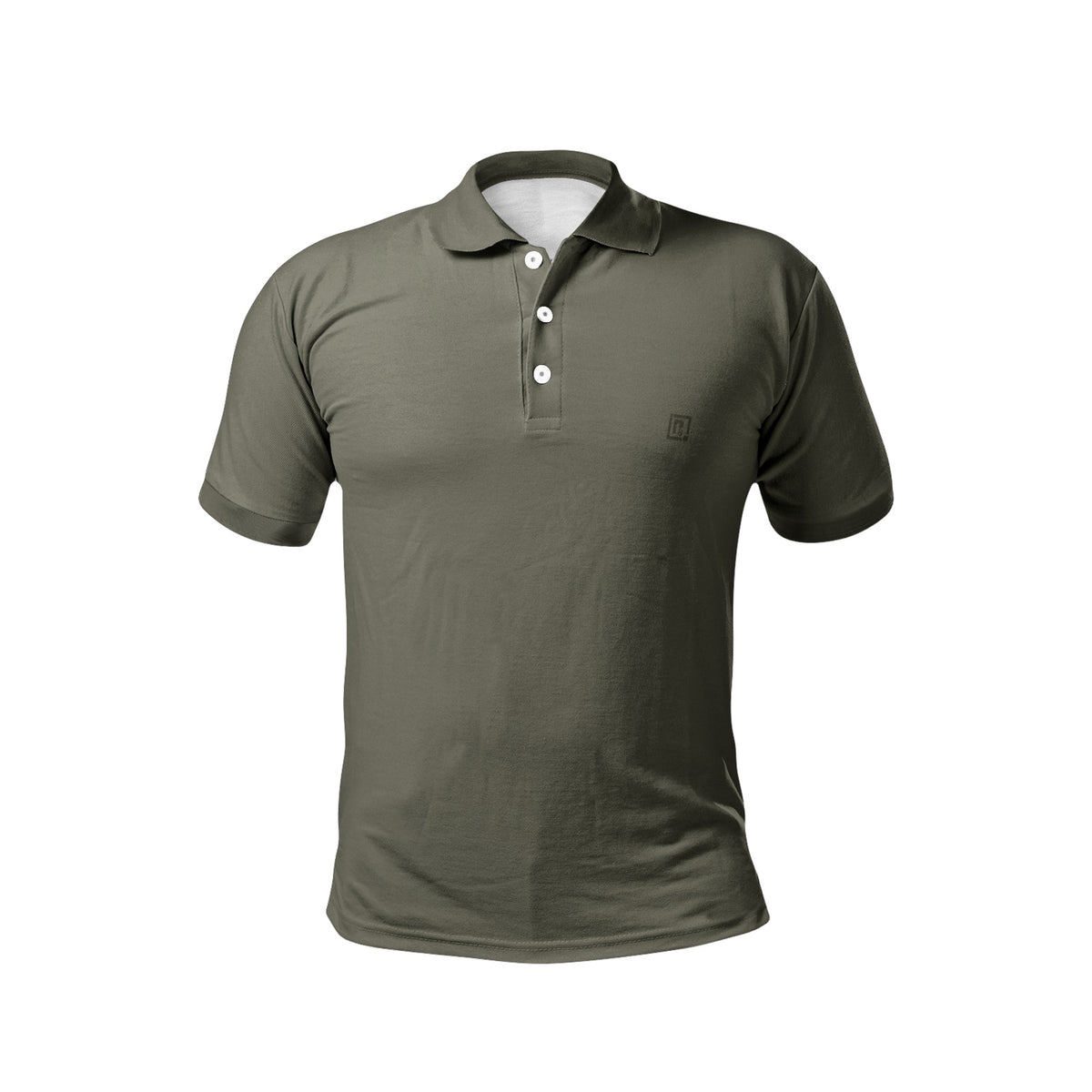 Men’s Classic Olive Green Polo T-Shirt