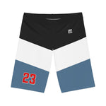 Women's Colorblock Sports Biker Shorts