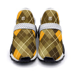 Trendy Plaid-Pattern Slip-On Sneakers