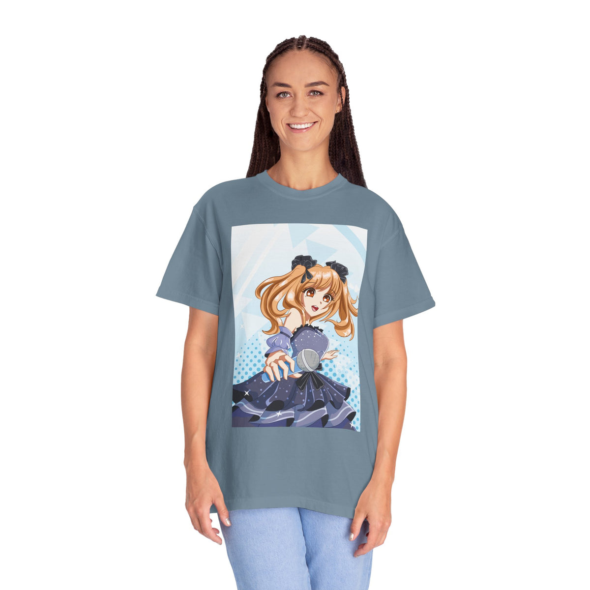 Women’s Anime Girl Graphic T-Shirt – Trendy, Aesthetic & Comfortable