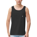 Men’s Black Graphic Tank Top – "Stay Hard"