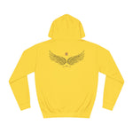 Men's Full Sleeve Bold Eagle Print Hoodie