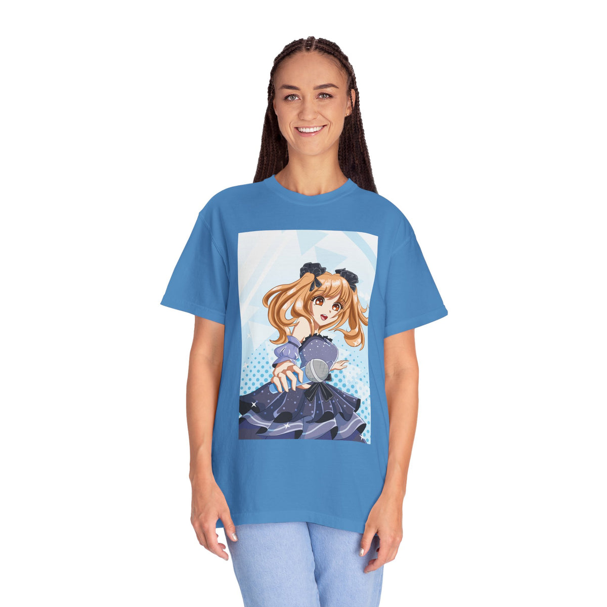 Women’s Anime Girl Graphic T-Shirt – Trendy, Aesthetic & Comfortable