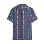 Men's Geometric Print Short Sleeve Shirt