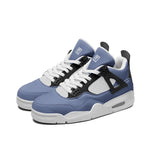 Men's Blue Athletic High-Performance Sneakers