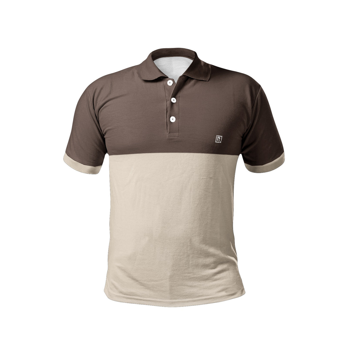 Men’s Two-Tone Polo T-Shirt