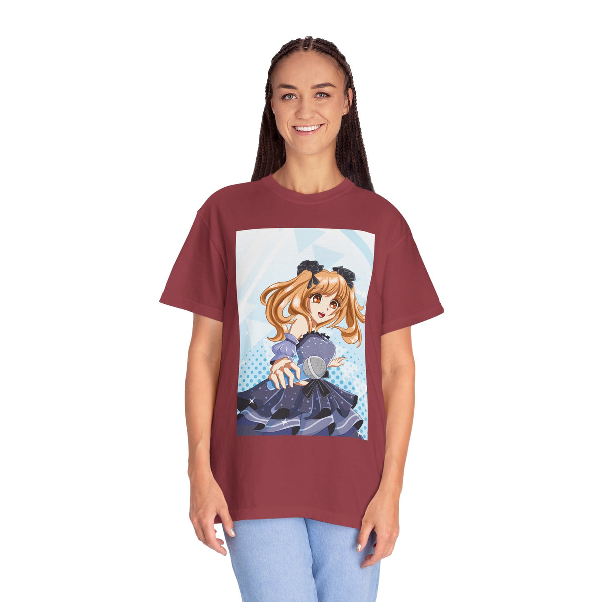 Women’s Anime Girl Graphic T-Shirt – Trendy, Aesthetic & Comfortable