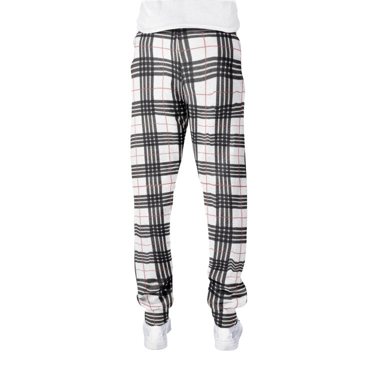 Men’s Plaid Jogger Sweatpants