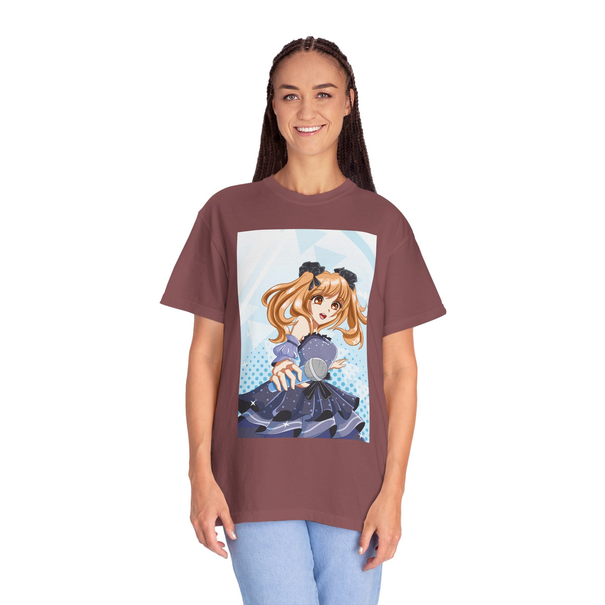 Women’s Anime Girl Graphic T-Shirt – Trendy, Aesthetic & Comfortable