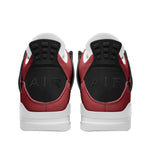 Men's Red High-Top Sneakers