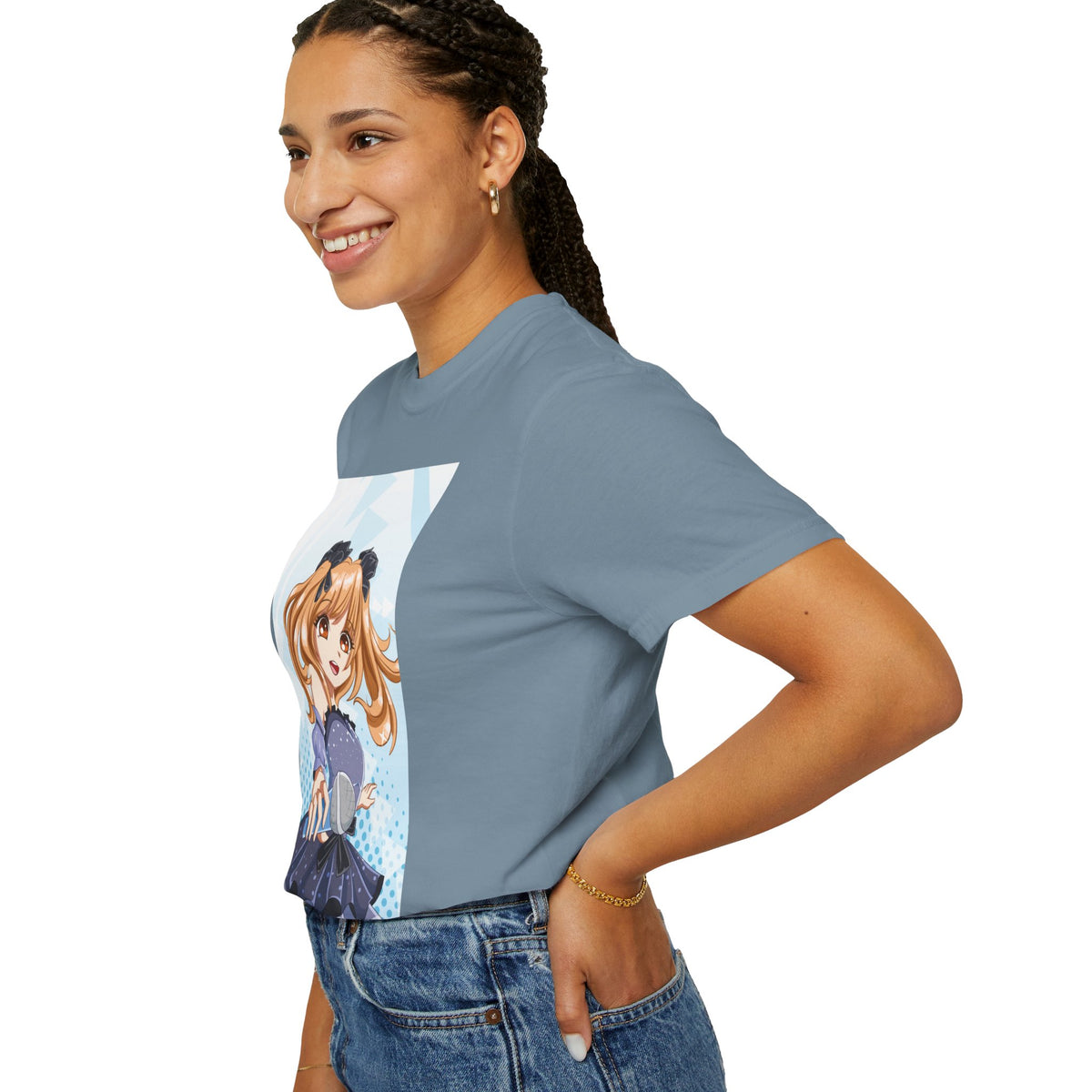 Women’s Anime Girl Graphic T-Shirt – Trendy, Aesthetic & Comfortable