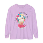 Women's "Unicorn with Headphones" Long Sleeve T-Shirt