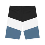 Women's Colorblock Sports Biker Shorts