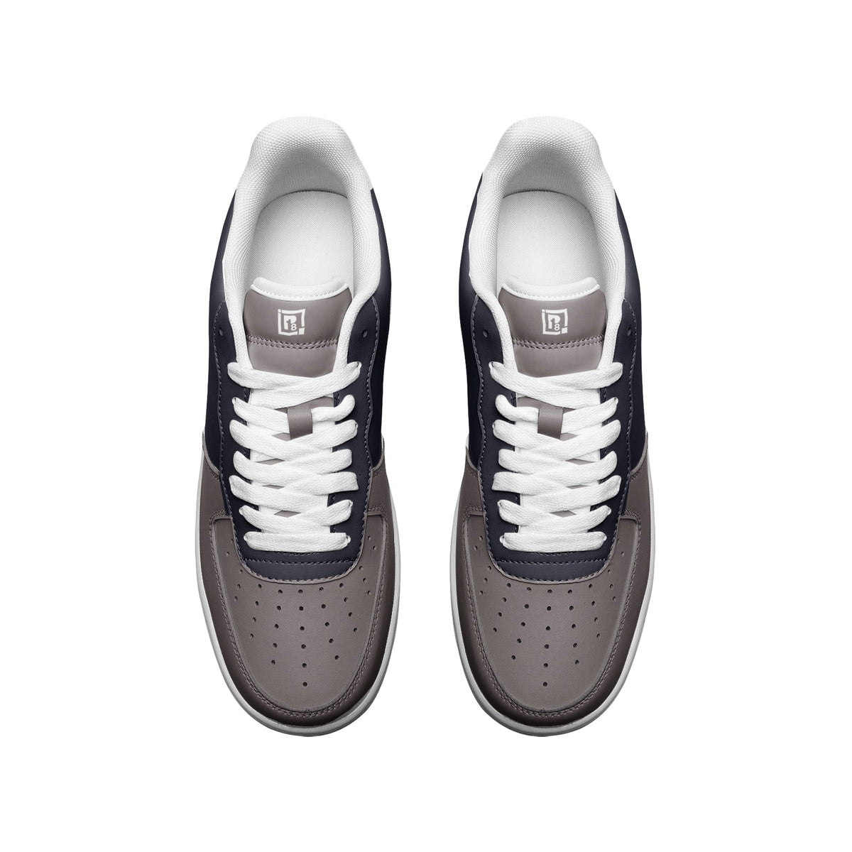 Men’s Classic Two-Tone Low-Top Sneakers