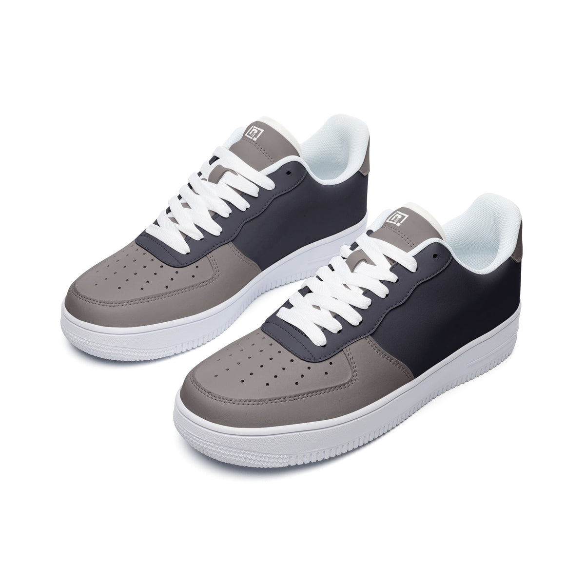 Men’s Classic Two-Tone Low-Top Sneakers