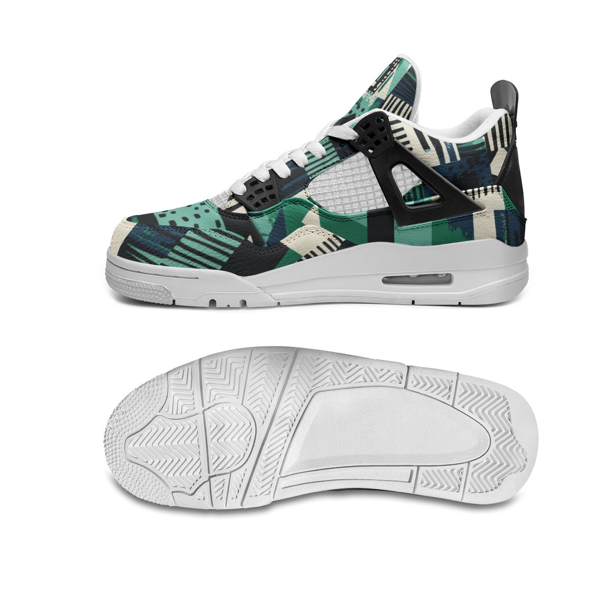 Unisex Non Slip Lace Up Breathable Fashion Sneakers