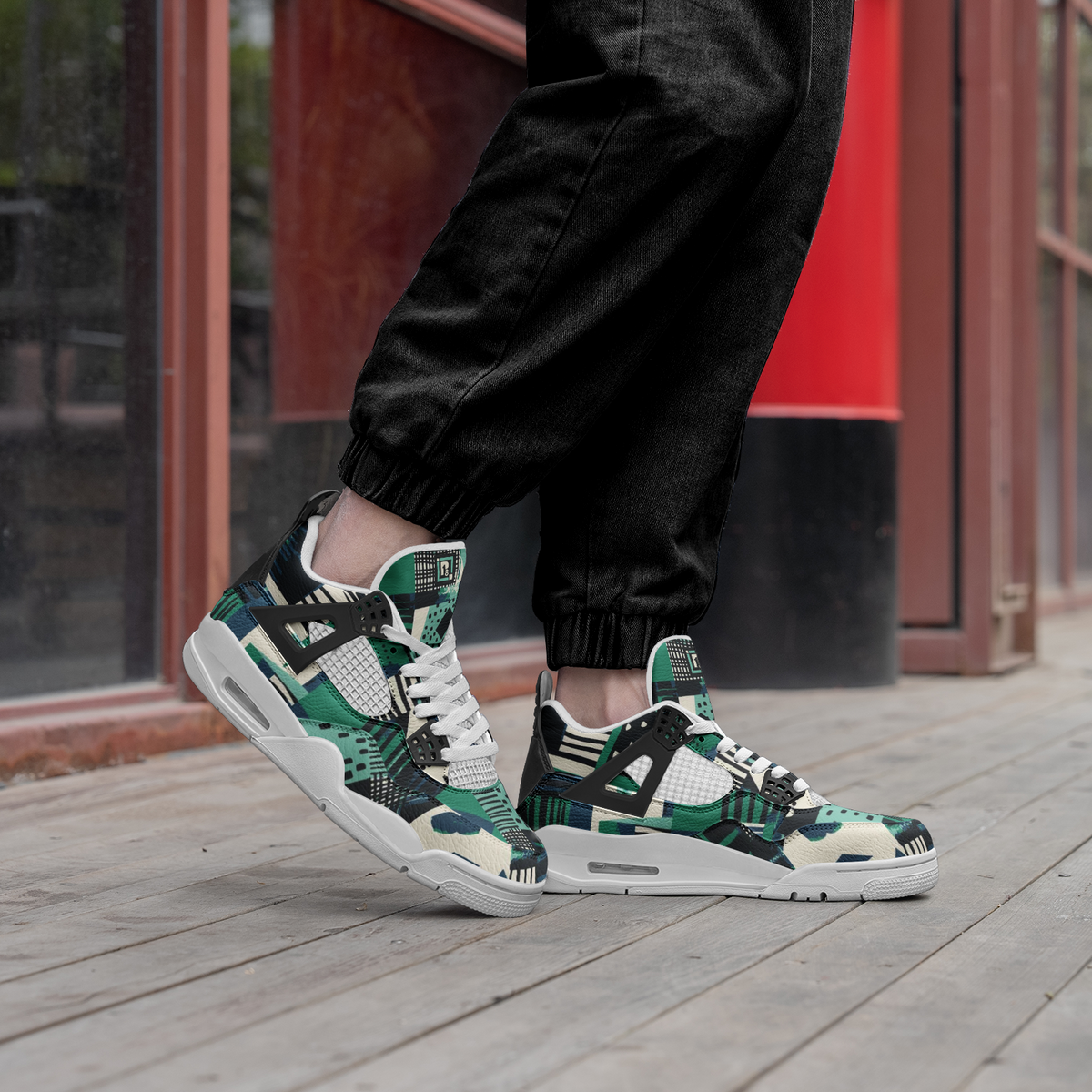 Unisex Non Slip Lace Up Breathable Fashion Sneakers