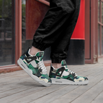 Unisex Non Slip Lace Up Breathable Fashion Sneakers