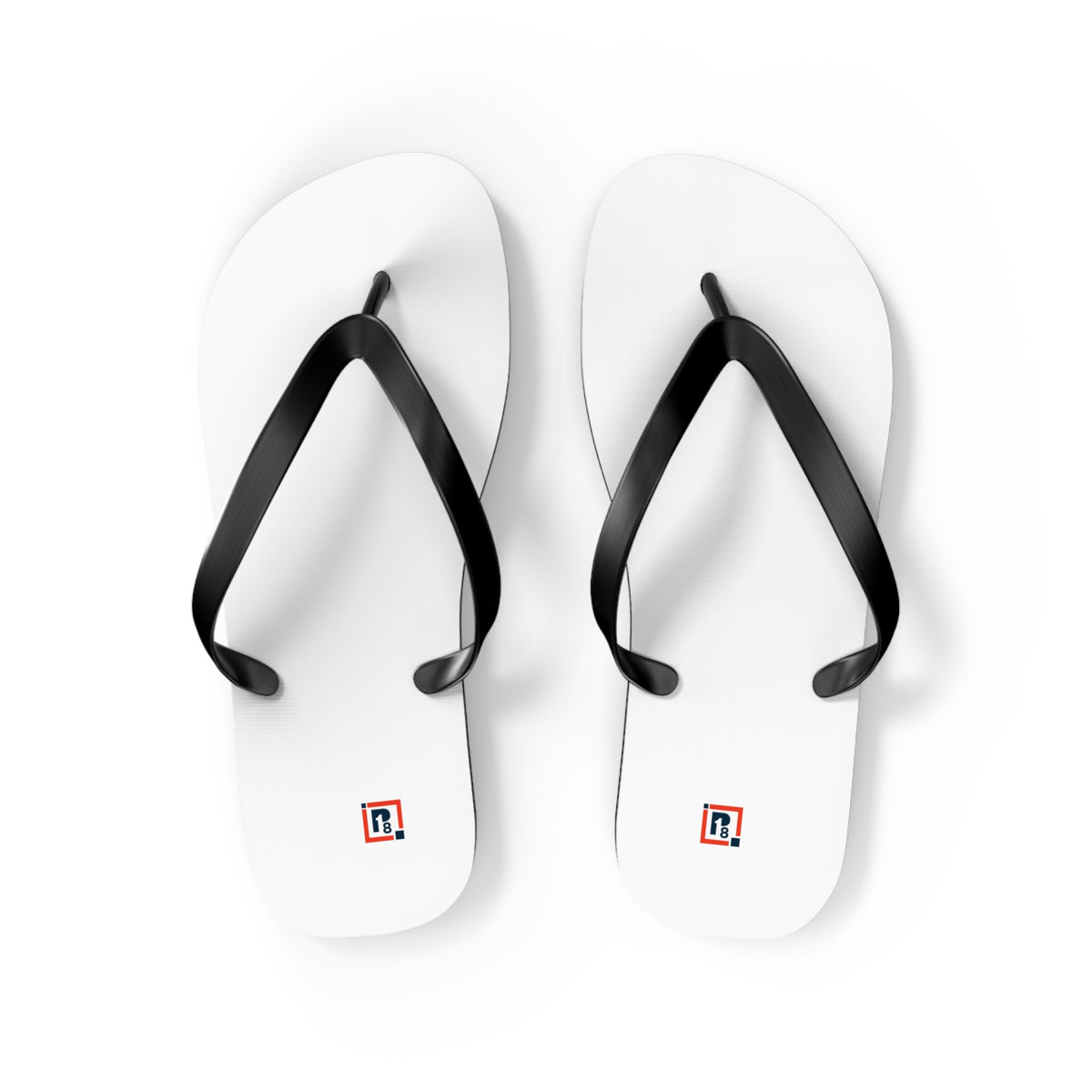 Men's Minimalist White Flip-Flops