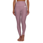 Women's Mauve High-Waist Leggings