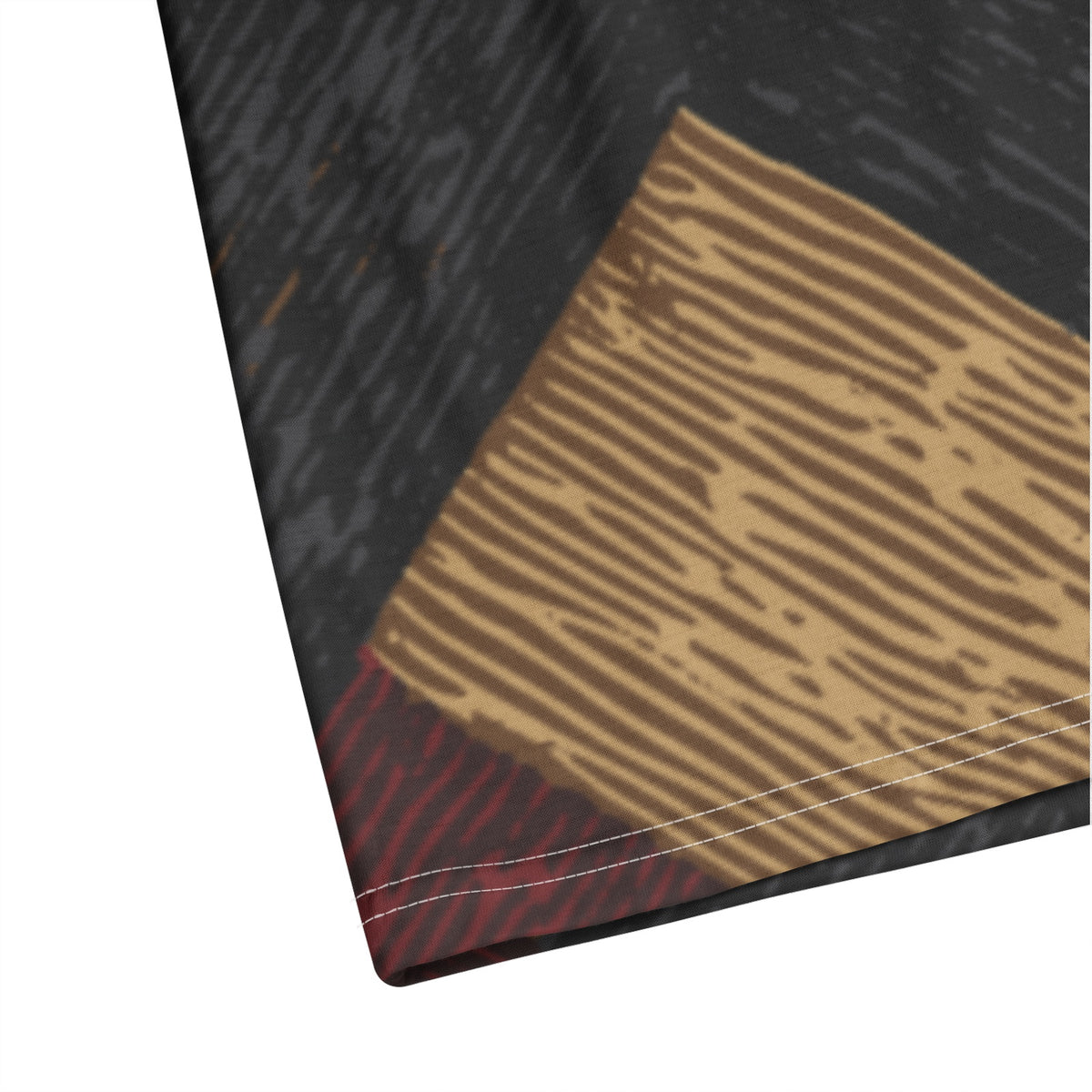 Men’s Rustic Pattern Polo T-Shirt