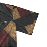 Men’s Rustic Pattern Polo T-Shirt