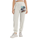 Elastic Waist Tapered Sweatpant