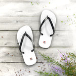 Men's Minimalist White Flip-Flops