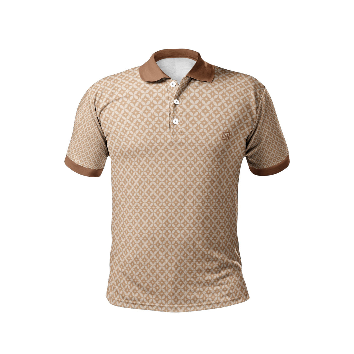 Men’s Printed Polo T-Shirt