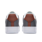 Men's Gray & Brown Casual Sneakers