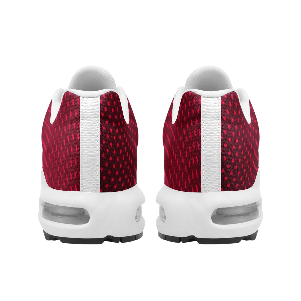 Men’s Red Dynamic Low-Top Sneakers