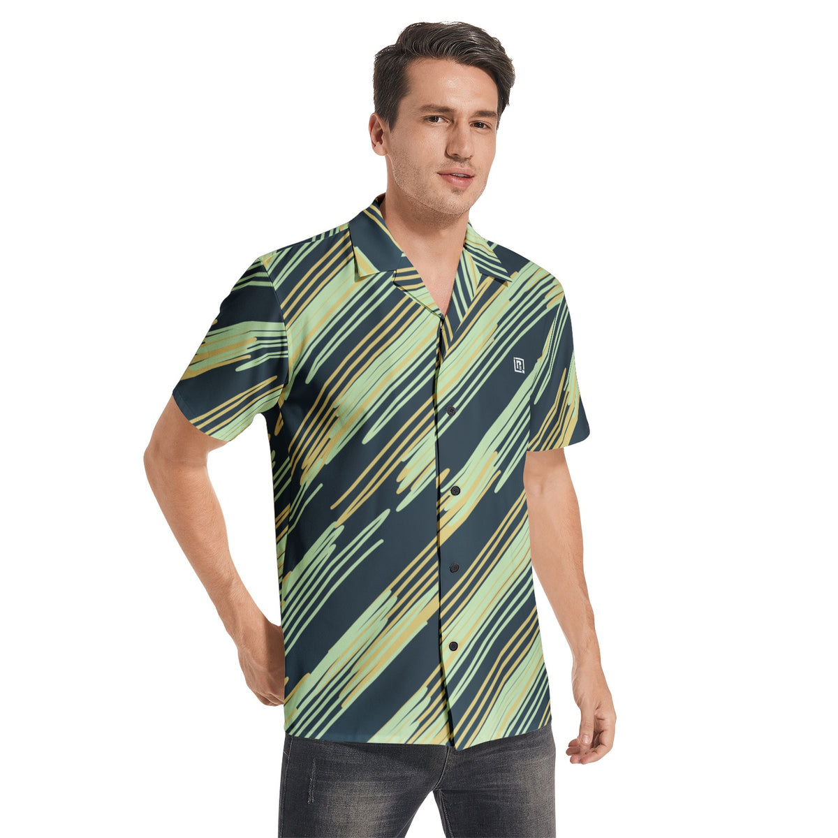 Men's All-over print Short Sleeve Shirts